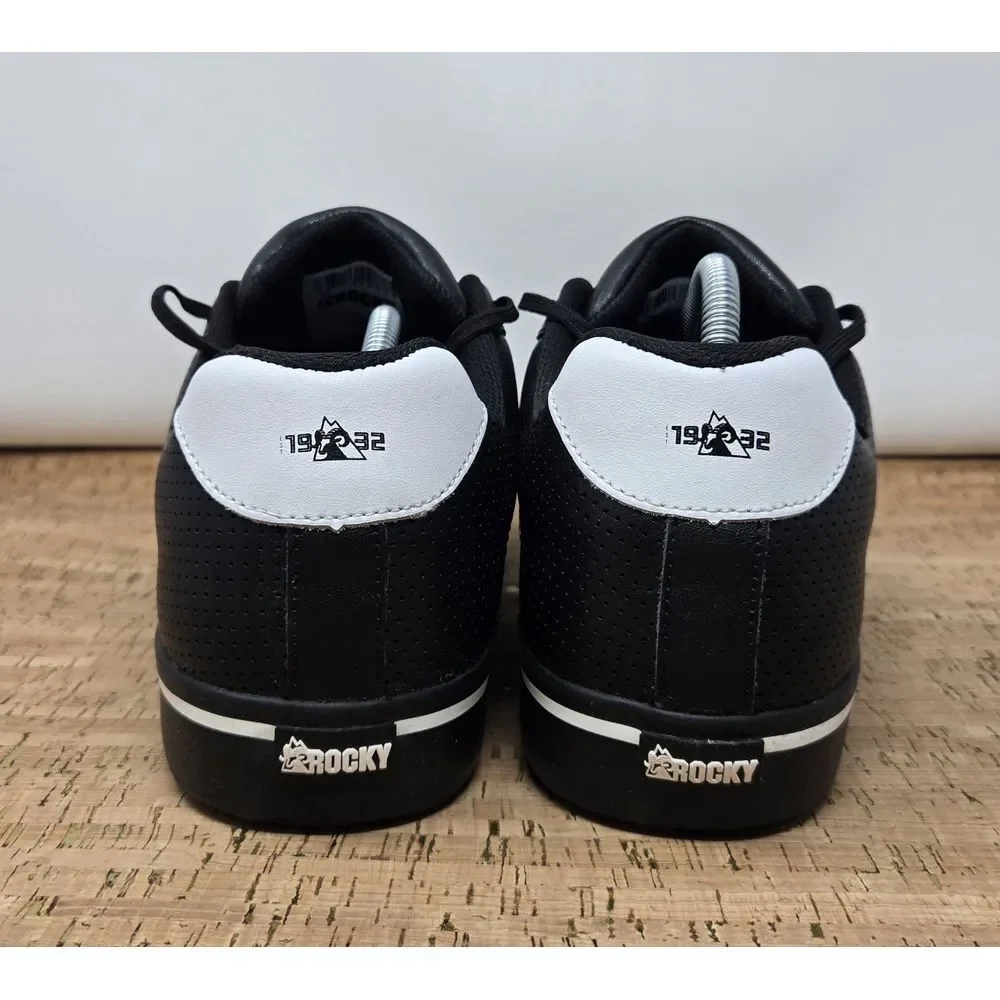 Rocky‎ Shoes Mens 11.5M Skate Low Nano Safety Composite Toe Work Black Sneakers